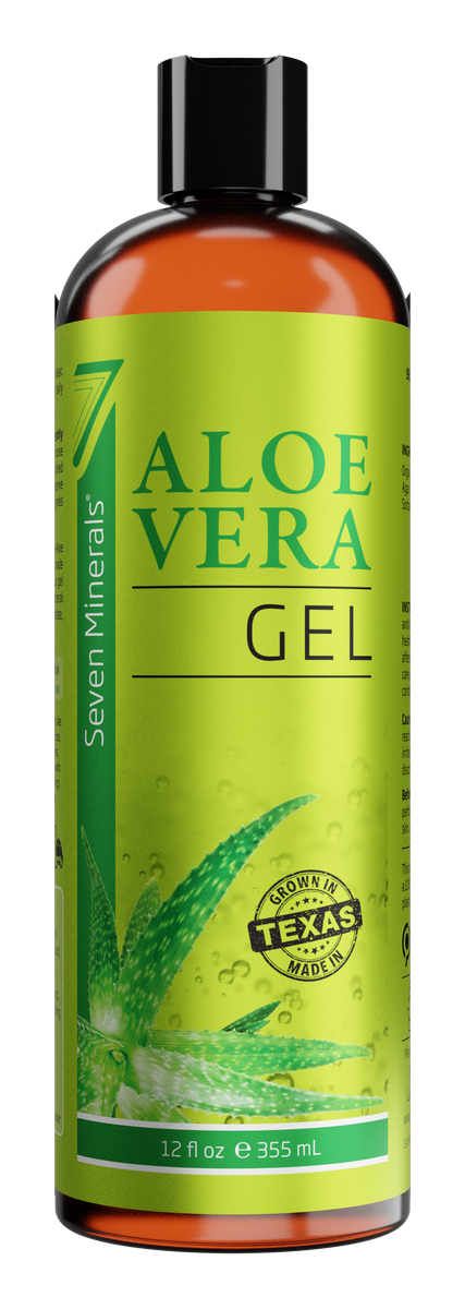 Seven Minerals Organic Aloe Vera Gel
